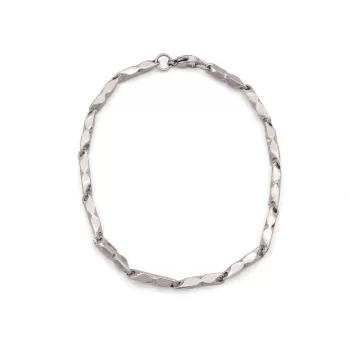 Kare Model Çelik Erkek Bilekliği EBLK-508