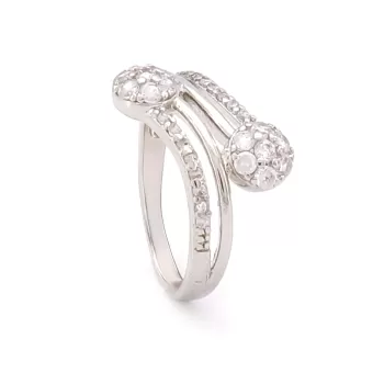 Taşlı Çelik Yüzük Kadın YZK-267