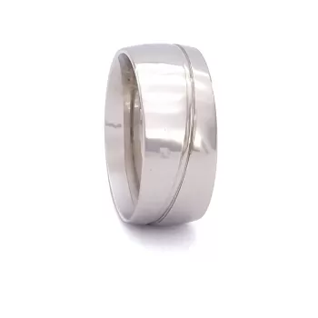 Çelik Alyans Yüzük  YZK-295