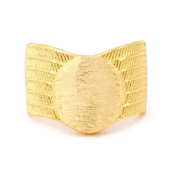 Çelik Yüzük Kadın Altın Kaplama Trabzon Model YZK-503