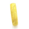 FerizZ Altın Kaplama İmitasyon Desenli Bilezik 15 mm Kalınlık BLZ-1235