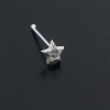 FerizZ 925 Ayar Gümüş Zirkon Taşlı Yıldız Şekilli Hızma HZ-100