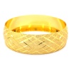 Altın Kaplama Baklava Desen Bilezik 2 cm BLZ-3035