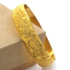 FerizZ Altın Kaplama Cam Kırığı 1.5 cm Bilezik BLZ-3062