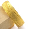Altın Kaplama Dalgalı Çizgili 2 cm Bilezik BLZ-3069