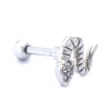 316L Çelik Yılan Şekilli Piercing PRC-193