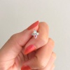 316L Çelik Zirkon Taşlı Şekilli Piercing PRC-185