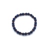 FerizZ Lacivert  Lapus Lazuli Doğal Taş Erkek Bileklik EBLK-388