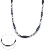 Çelik Zincir Siyah Detaylı Kral Model - ZN-271