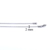 Çelik Zincir 316L Unisex Model 2 MM  ZN-292