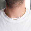Çelik Zincir Altın Kaplama Küçük Toplu Zincir 2 MM ZN-303