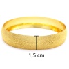 İmitasyon Bilezik Altın Kaplama 1.5 cm Melisa Model BLZ-3089