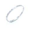 Çelik Kelepçe Bileklik Taşlı Love Model BLZ-596