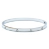 Çelik Kelepçe Bileklik Taşlı Love Model BLZ-596