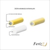 FerizZ Altın Kaplama 1mm Kalınlık Unisex İnce Zincir Kolye 45 cm ZN-239