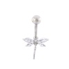 316L Çelik Yusufçuk Model Zirkon Taşlı Piercing  PRC-223