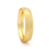 Altın Kaplama Dalgalı Simli 1.5 cm Bilezik BLZ-3054