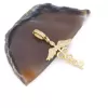 Ajda Charm Çelik Altın Kaplama Kadın Taşlı Melek Model-CHR-127