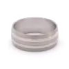 Çelik Alyans Yüzük Çizgili YZK-329