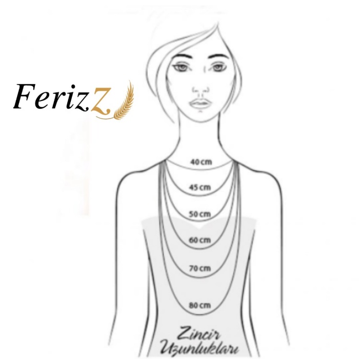 FerizZ 316l Çelik 1.5 mm Unisex Burgu Zincir Kolye ZN-175