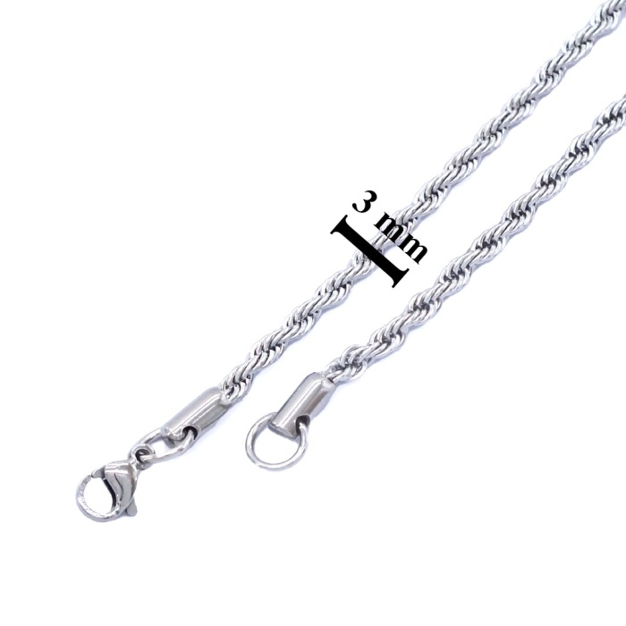 Çelik Zincir 316L Burgu Model 2.5 MM ZN-176