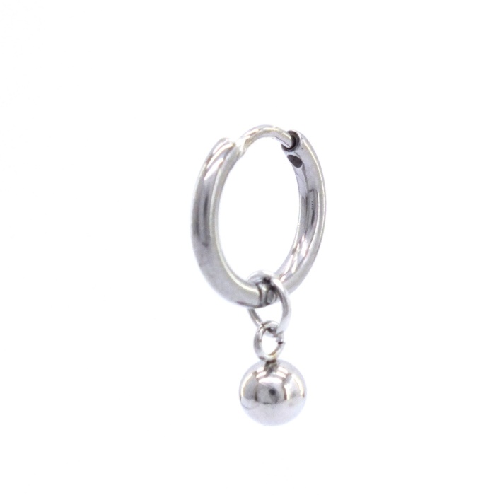 Erkek Çelik Küpe Küre Model UNK-480