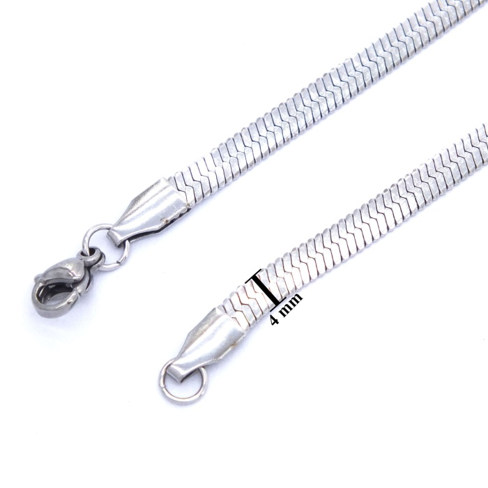 Çelik İtalyan Zincir 316L 4 MM Kalınlık ZN-217