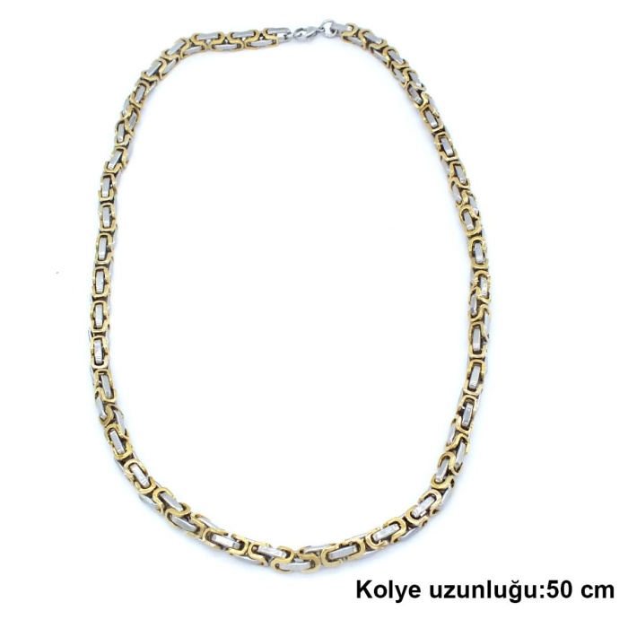 316L Çelik İki Renkli Erkek Set SET-135