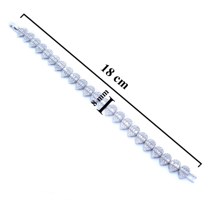 Su Yolu Bileklik Çelik Damla Model BLK-809
