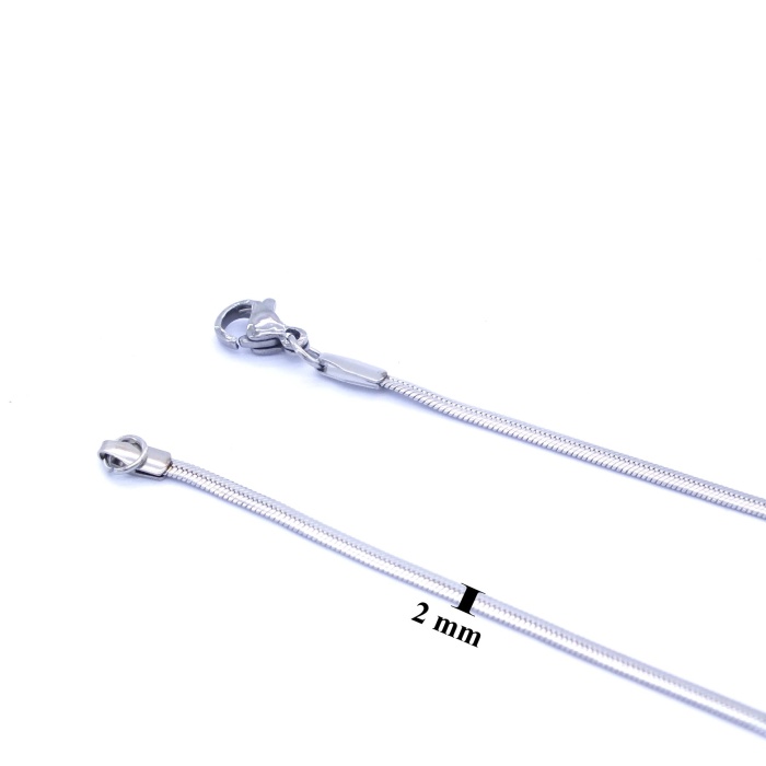 Çelik Zincir 316L Balıksırtı Model 2 MM - ZN-232