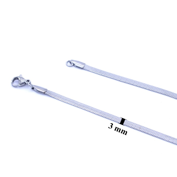 Çelik Zincir 316L 3 MM Klasik Model - ZN-235
