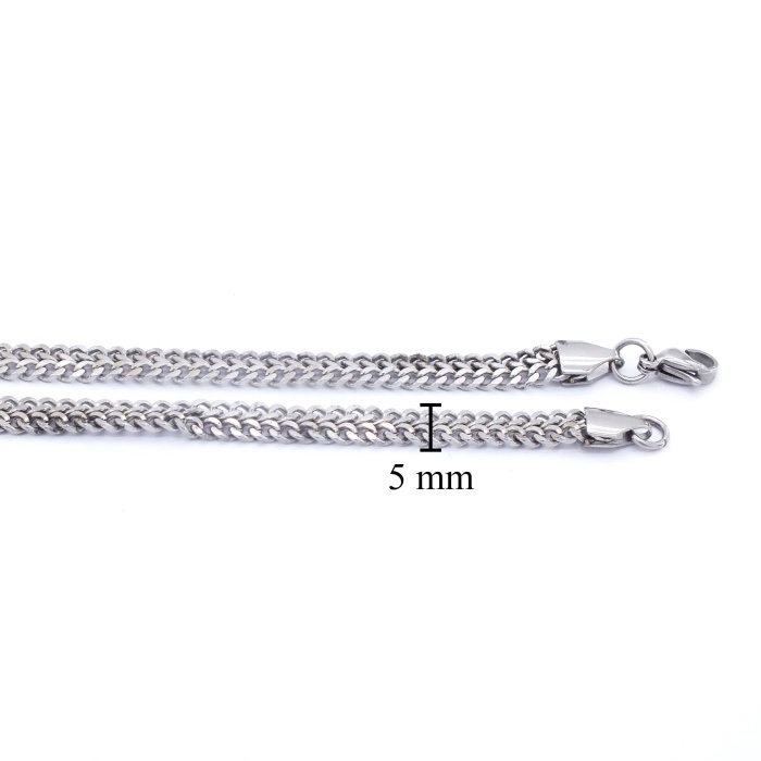 Çelik Zincir 316L Balıksırtı Model 5 MM ZN-294