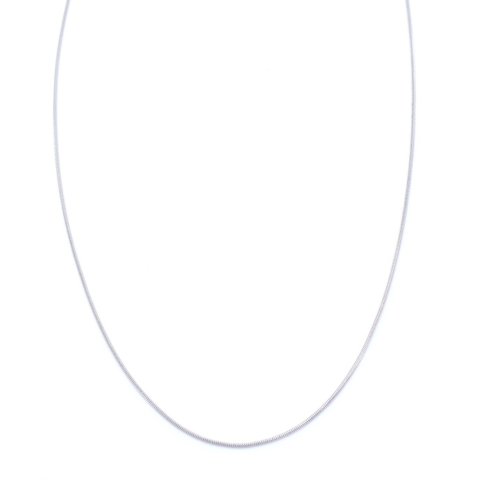 Çelik Zincir Kolye Oval Kesim 1 MM ZN-302