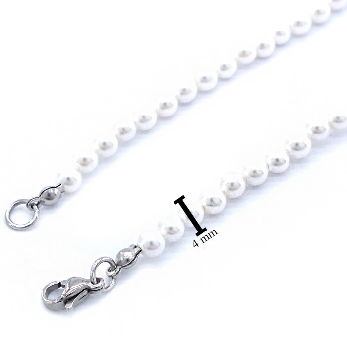 İnci Unisex Kolye 45 cm KLY-566