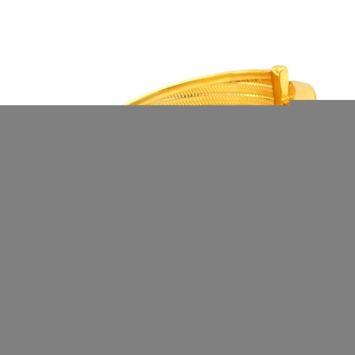 FerizZ İmitasyon Altın Kaplama Kaburga Bilezik 2li Model Zirkon Taşlı BLZ-538