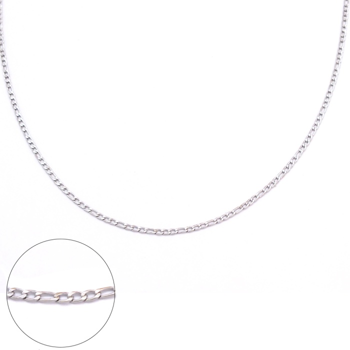 Çelik Zincir 316L İnce Figaro Model 2 MM ZN-236