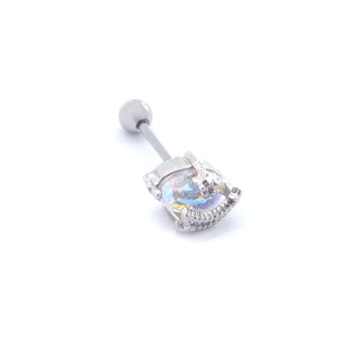 316L Çelik Zirkon Taşlı Gökyüzü Şekilli Piercing PRC-170