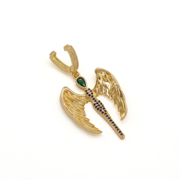 Ajda Charm Çelik Altın Kaplama Kadın Melek Model-CHR-111