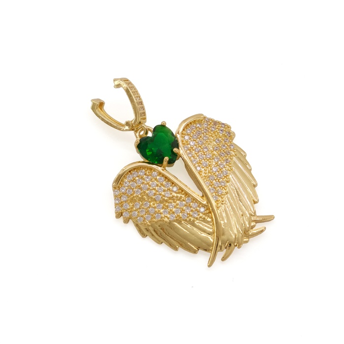 Ajda Charm Çelik Altın Kaplama Kadın Melek Model-CHR-100