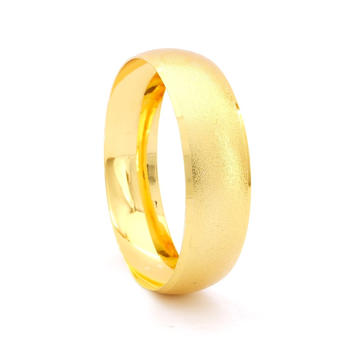 Altın Kaplama Simli Model Bilezik 2 cm BLZ-3036