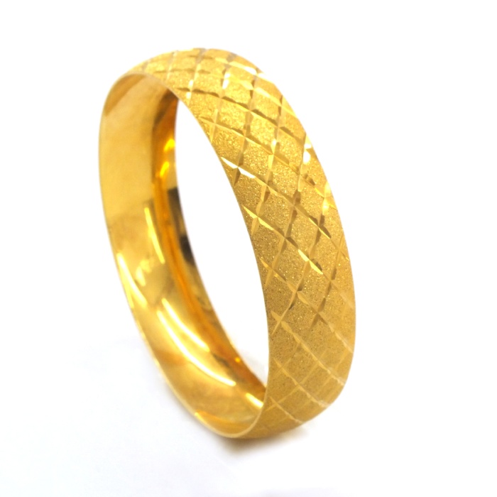 Altın Kaplama Yıldız Baklava 1.5 cm Bilezik BLZ-3055