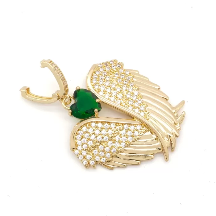 Ajda Charm Çelik Altın Kaplama Kadın Melek Model-CHR-100