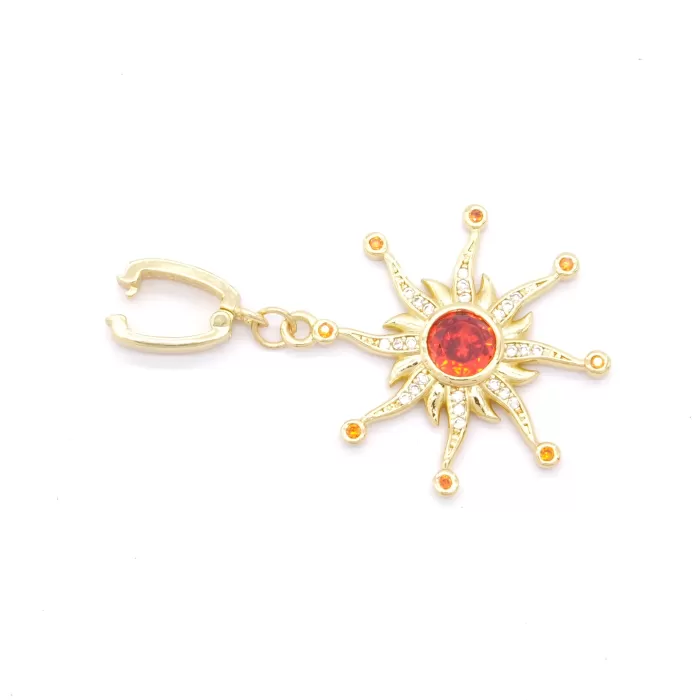 Ajda Charm Çelik Altın Kaplama Kadın Güneş Model-CHR-110