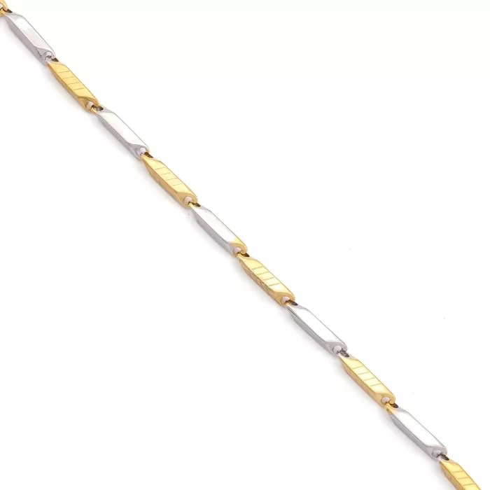 Çift Renkli Çizgili Erkek Bileklik EBLK-511