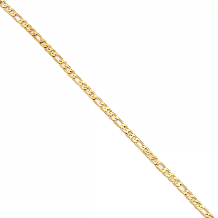 Çelik Bileklik Altın Kaplama Erkek Figaro Model-EBLK-518