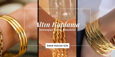 Altın Kaplama İmitasyon Sahte Bilezik