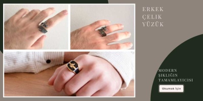 Erkek Çelik Yüzük: Modern Şıklığın Tamamlayıcısı