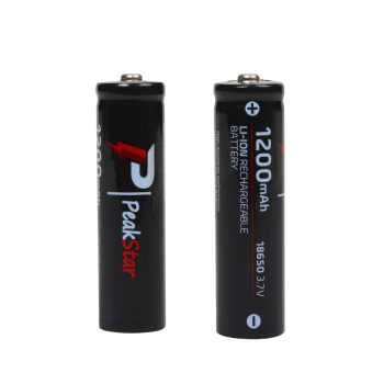 Orjinal 3.7 V 1200 Mah Şarj Edilebilir 18650 Atlas Model Li-ion Şarjlı Pil