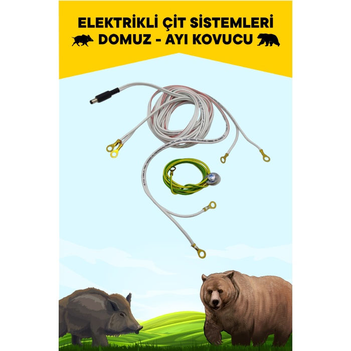 ATLAS ELEKTRİKLİ ÇİT İÇİN BAKIR KABLO SETİ