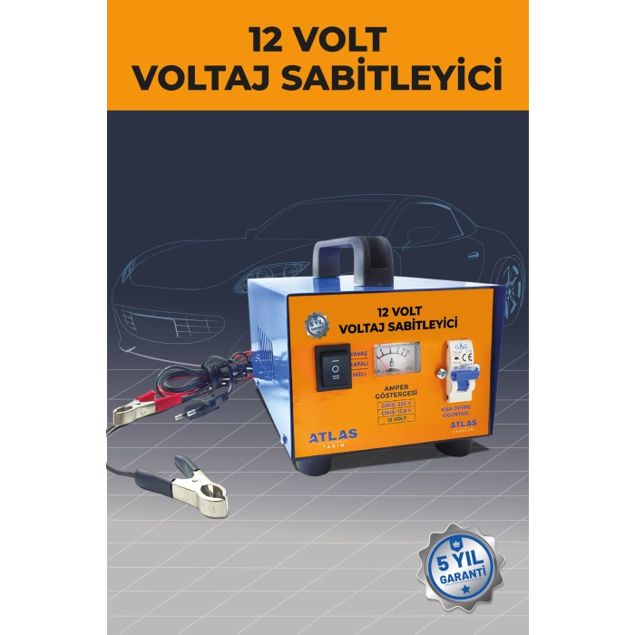 ATLAS VOLTAJ SABİTLEME CİHAZI 12 VOLT 5 YIL GARANTİ